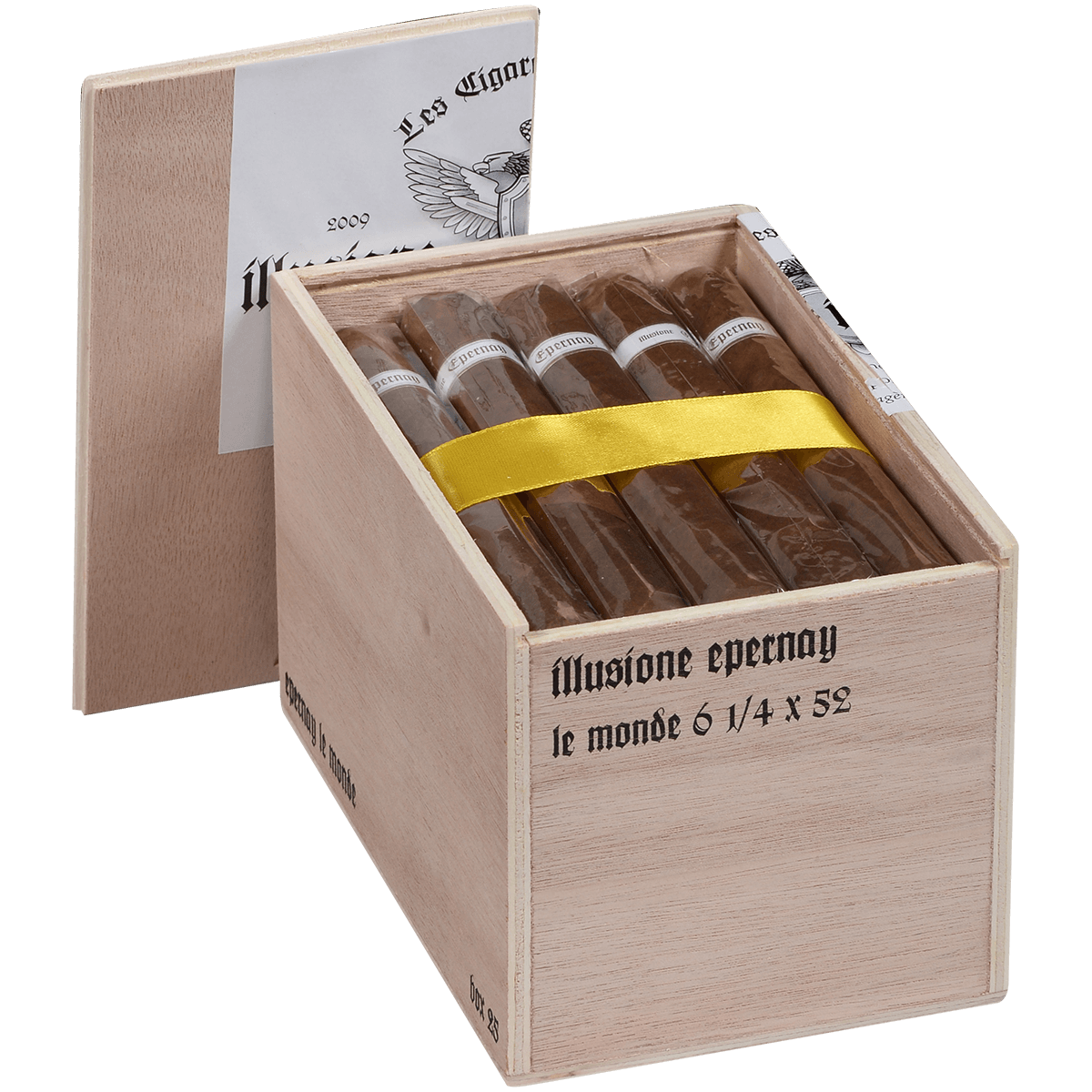 Illusione Epernay Le Monde Toro Gordo 25 Ct. Box 6.25X52
