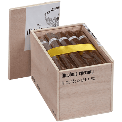 Illusione Epernay Le Monde Toro Gordo 25 Ct. Box 6.25X52