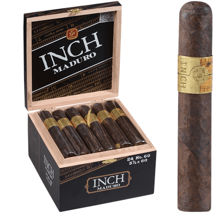 Ep Carillo Inch By Ep Carrillo Maduro No.60 24 Ct. Box 5.87X60