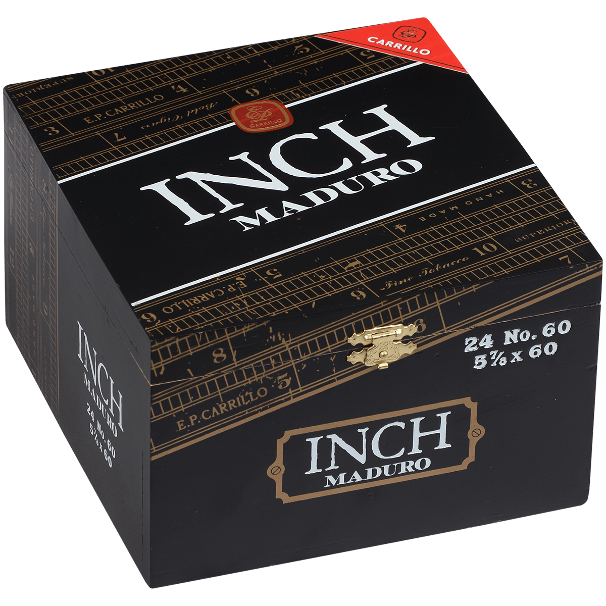 Ep Carillo Inch By Ep Carrillo Maduro No.60 24 Ct. Box 5.87X60
