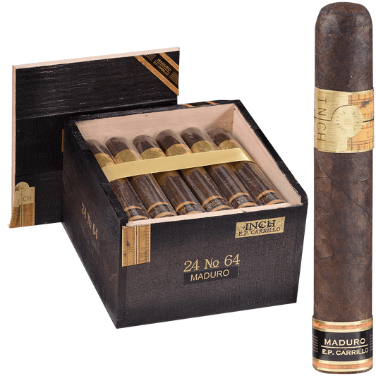 Ep Carillo Inch By Ep Carrillo Maduro No.64 24 Ct. Box 6.12X64