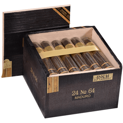 Ep Carillo Inch By Ep Carrillo Maduro No.64 24 Ct. Box 6.12X64