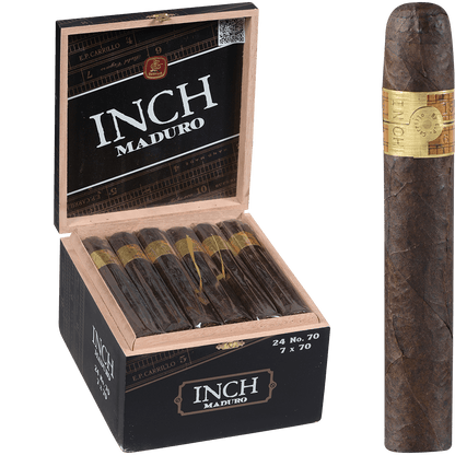 Ep Carillo Inch By Ep Carrillo Maduro No.70 24 Ct. Box 7.00X70