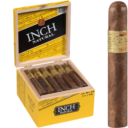 Ep Carillo Inch By Ep Carrillo Natural No.60 24 Ct. Box 5.87X60
