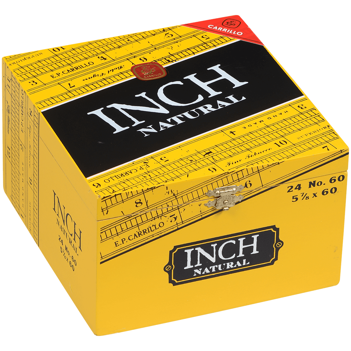Ep Carillo Inch By Ep Carrillo Natural No.60 24 Ct. Box 5.87X60