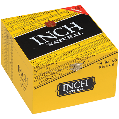 Ep Carillo Inch By Ep Carrillo Natural No.60 24 Ct. Box 5.87X60