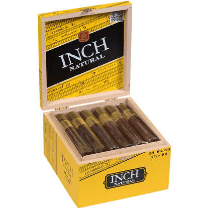 Ep Carillo Inch By Ep Carrillo Natural No.60 24 Ct. Box 5.87X60