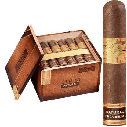 Ep Carillo Inch By Ep Carrillo Natural No.62 24 Ct. Box 5.00X62