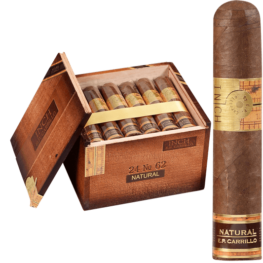 Ep Carillo Inch By Ep Carrillo Natural No.62 24 Ct. Box 5.00X62