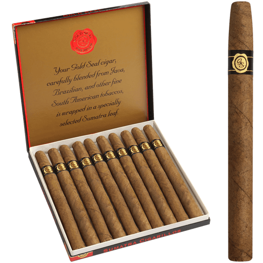 Gold Seal Sumatra Cigarillos 10 X 10