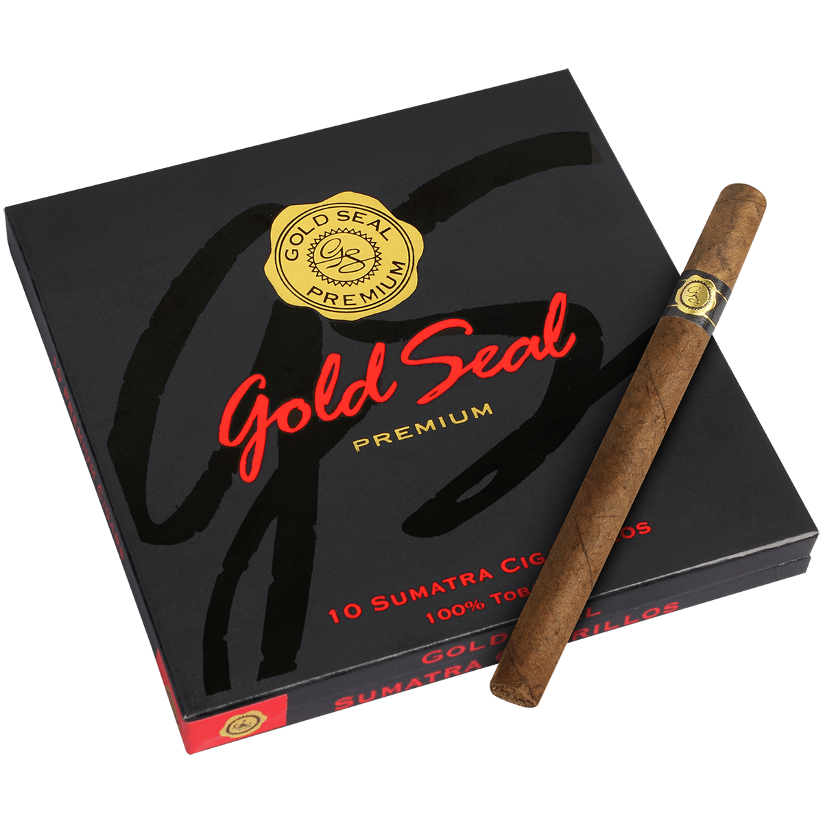 Gold Seal Sumatra Cigarillos 10 X 10