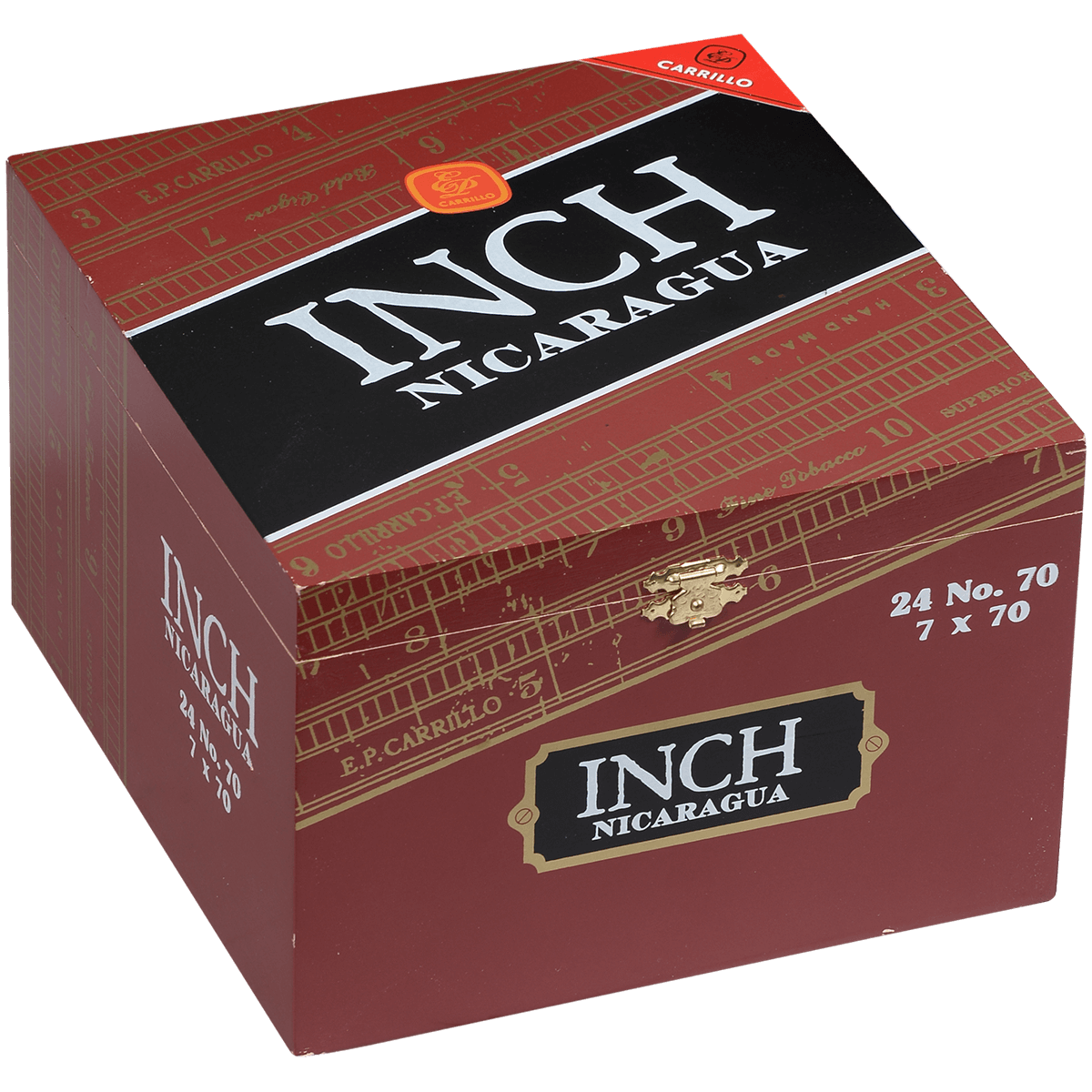 Ep Carillo Inch By Ep Carillo No. 70 Nicaragua 7X70 24Ct Box