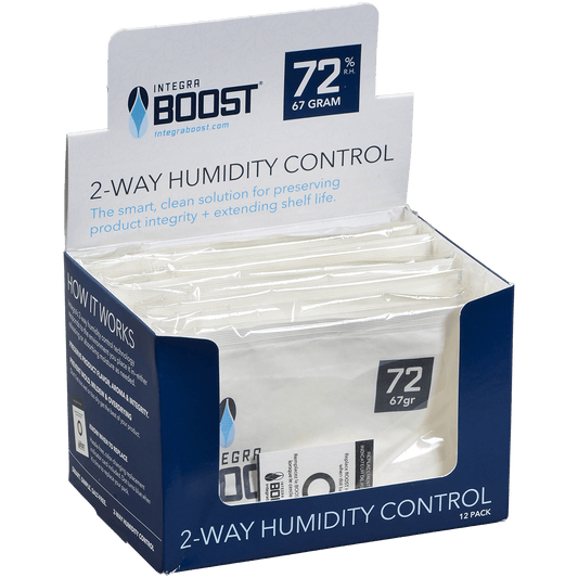 Integra Boost 72% Humidity Pack 12Ct Display