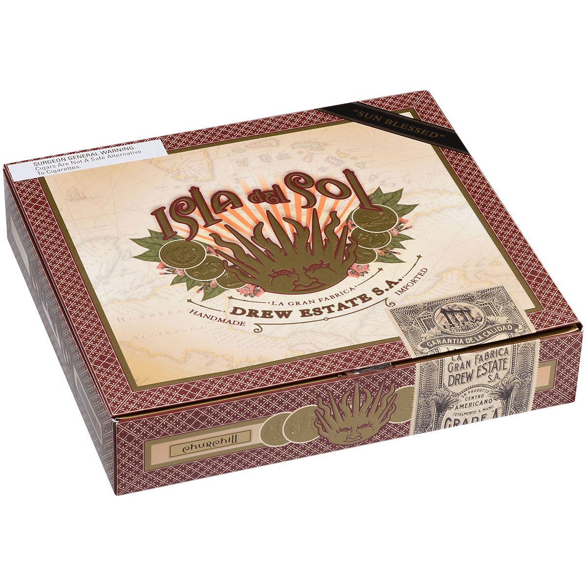 Isla Del Sol Sungrown Churchill 20 Ct. Box 7.00X50