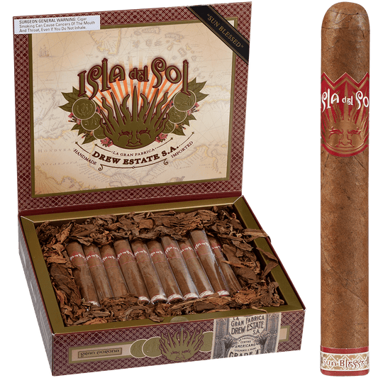 Isla Del Sol Sungrown Gran Corona 20 Ct. Box 5.00X44