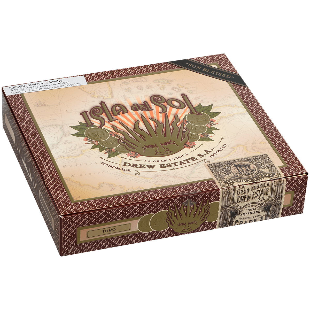 Isla Del Sol Sungrown Toro 20 Ct. Box 6.00X52