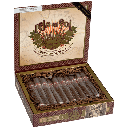 Isla Del Sol Sungrown Toro 20 Ct. Box 6.00X52