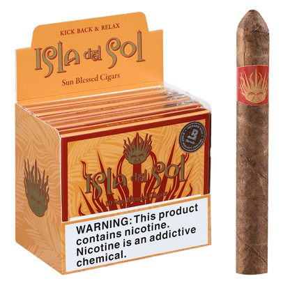 Isla Del Sol Sungrown Breve 5/10 Tins 4.00X32
