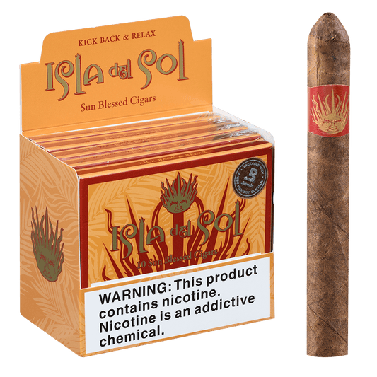Isla Del Sol Sungrown Breve 5/10 Tins 4.00X32