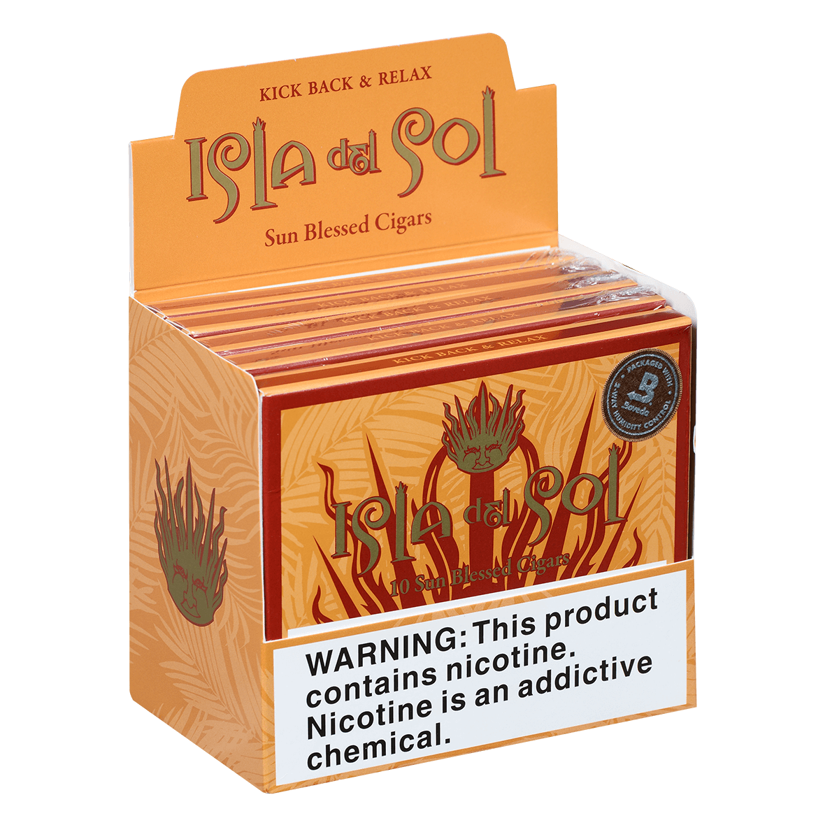 Isla Del Sol Sungrown Breve 5/10 Tins 4.00X32