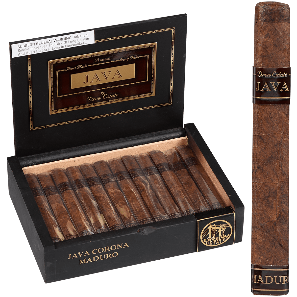 Java Maduro Corona 24 Ct. Box 5.00X42