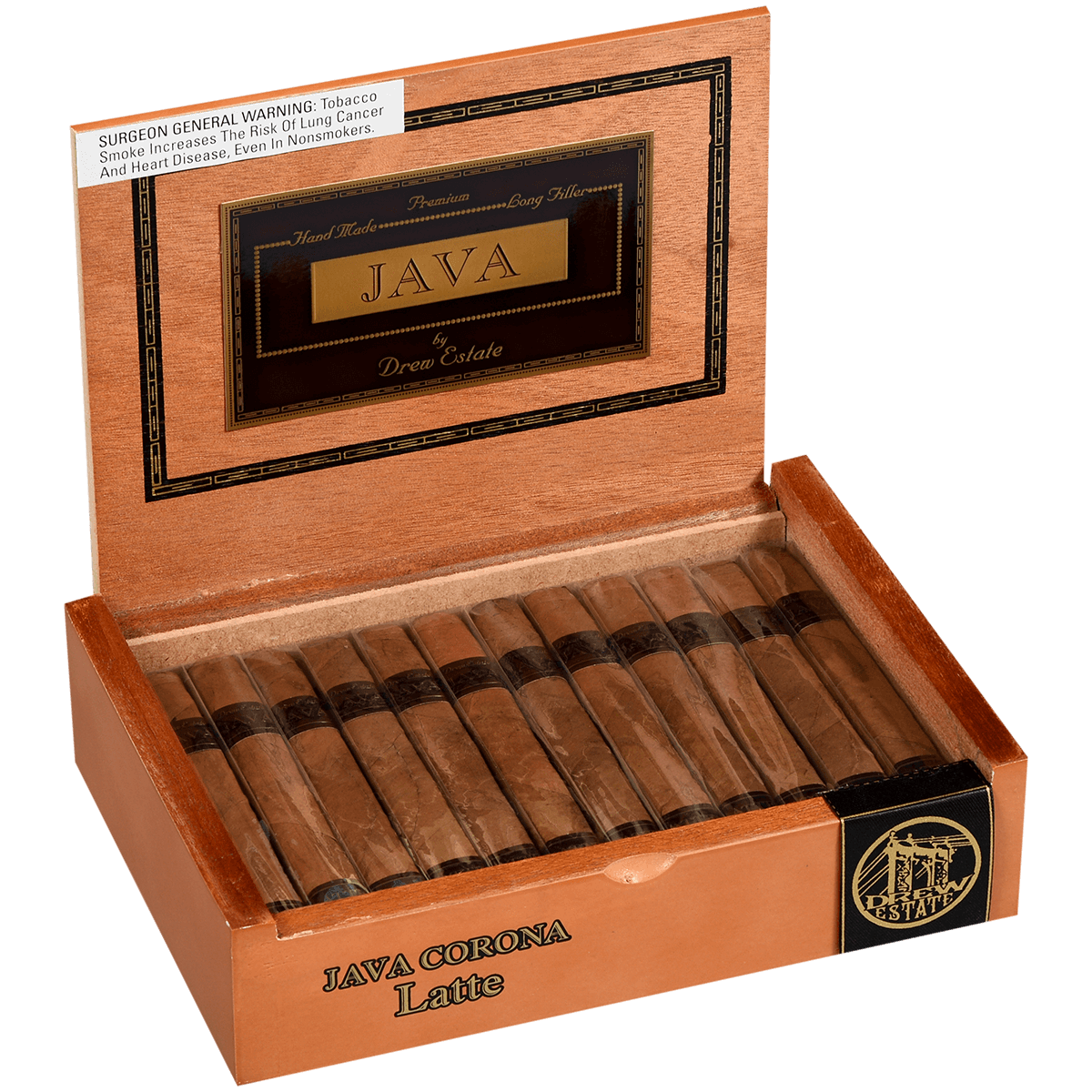 Java Latte Corona 24 Ct. Box 5.00X42