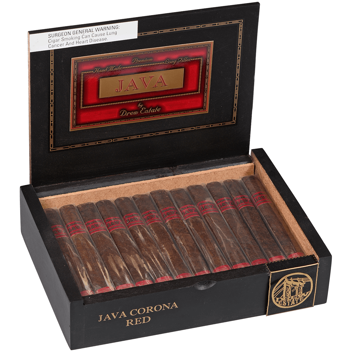 Java Red Corona 24 Ct. Box 5.00X42