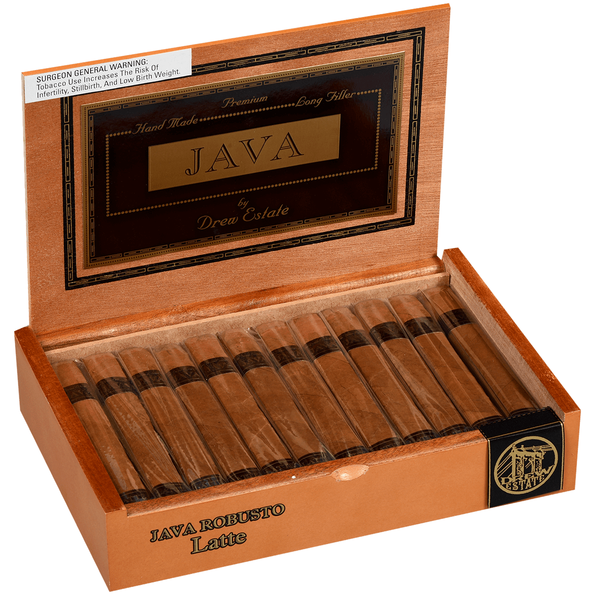 Java Latte Robusto 24 Ct. Box 5.50X50