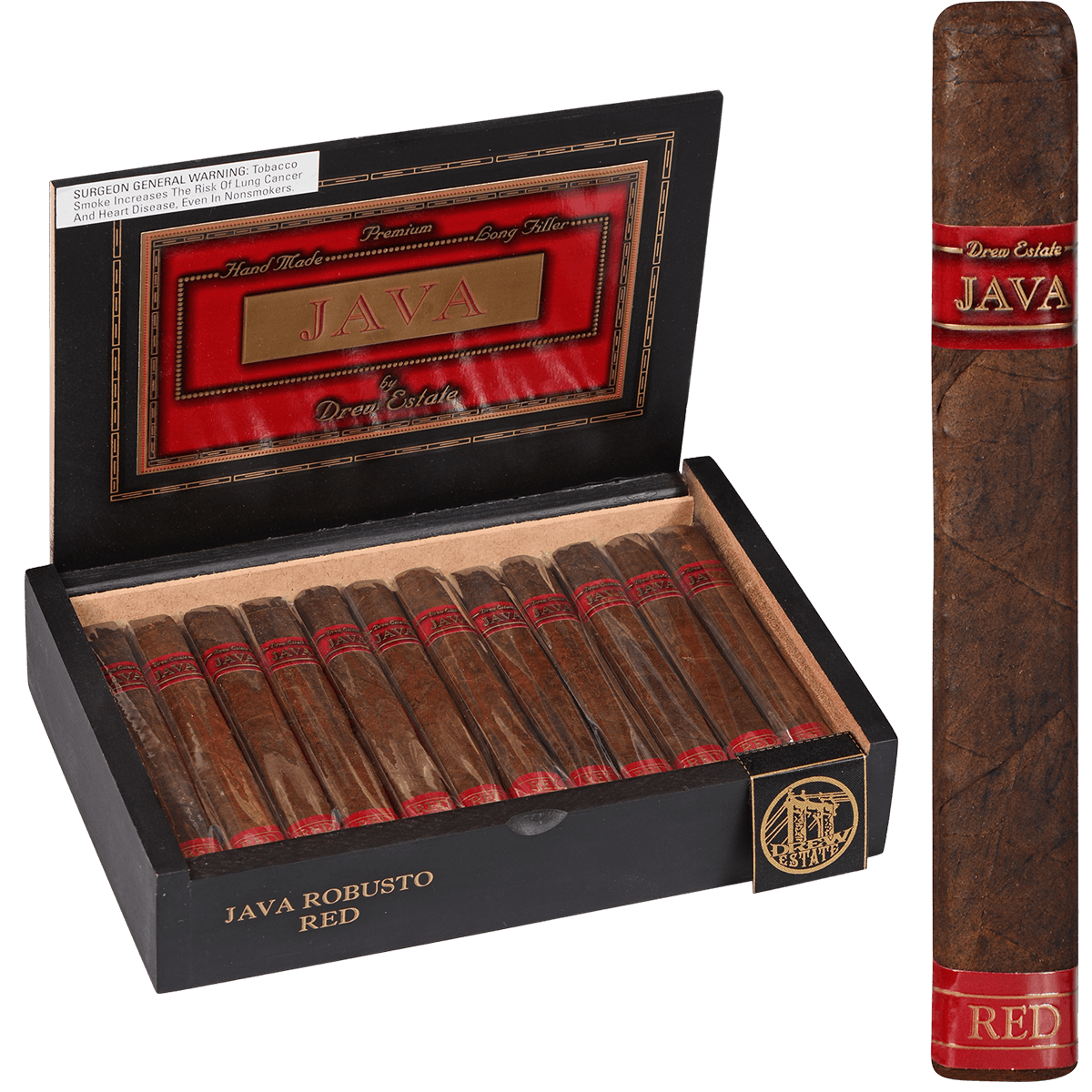 Java Red Robusto 24 Ct. Box 5.50X50