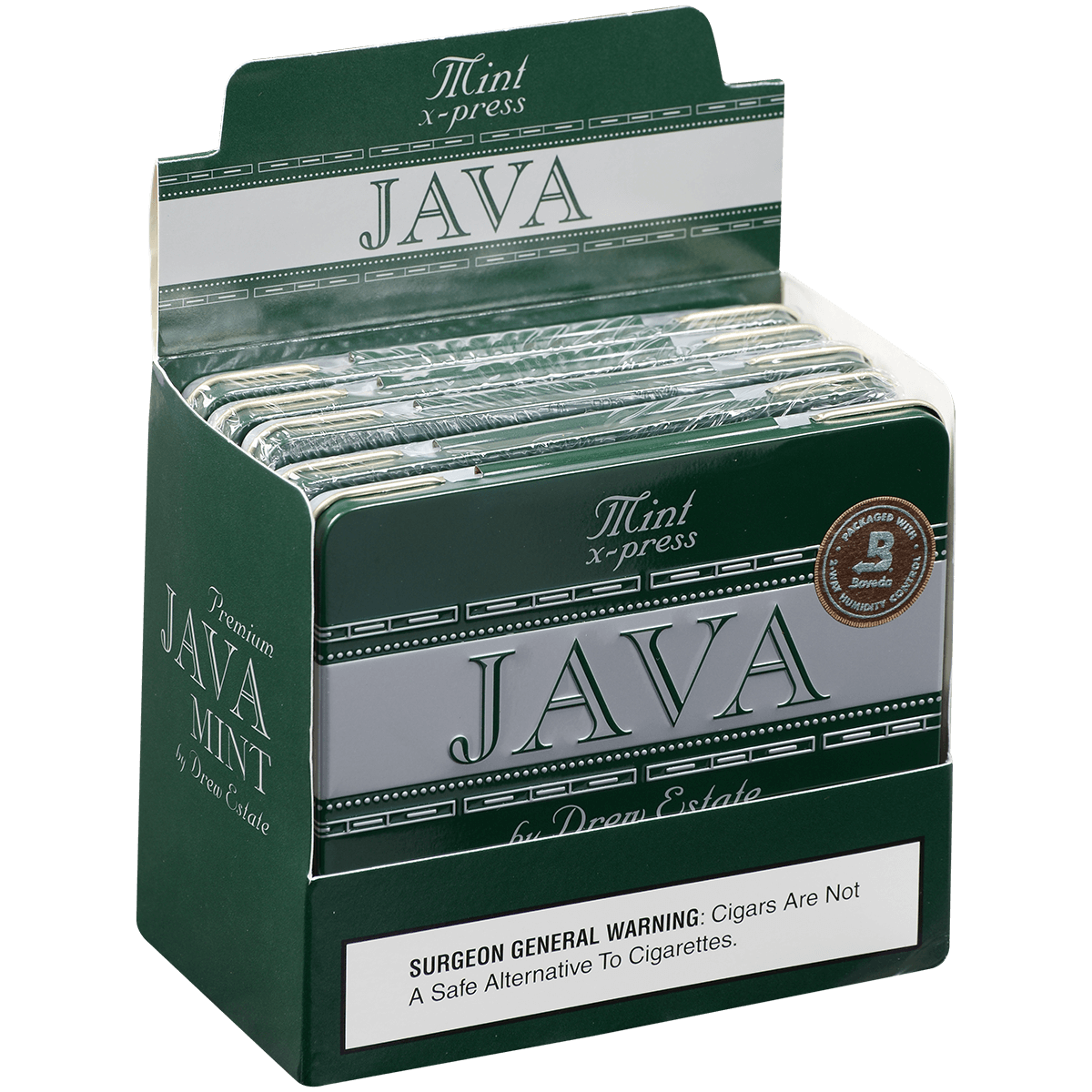 Java Mint X-Press 5/10 Tins 4.00X32