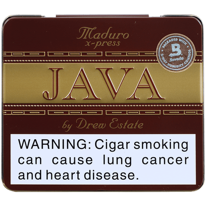 Java Maduro X-Press 5/10 Tins 4.00X32