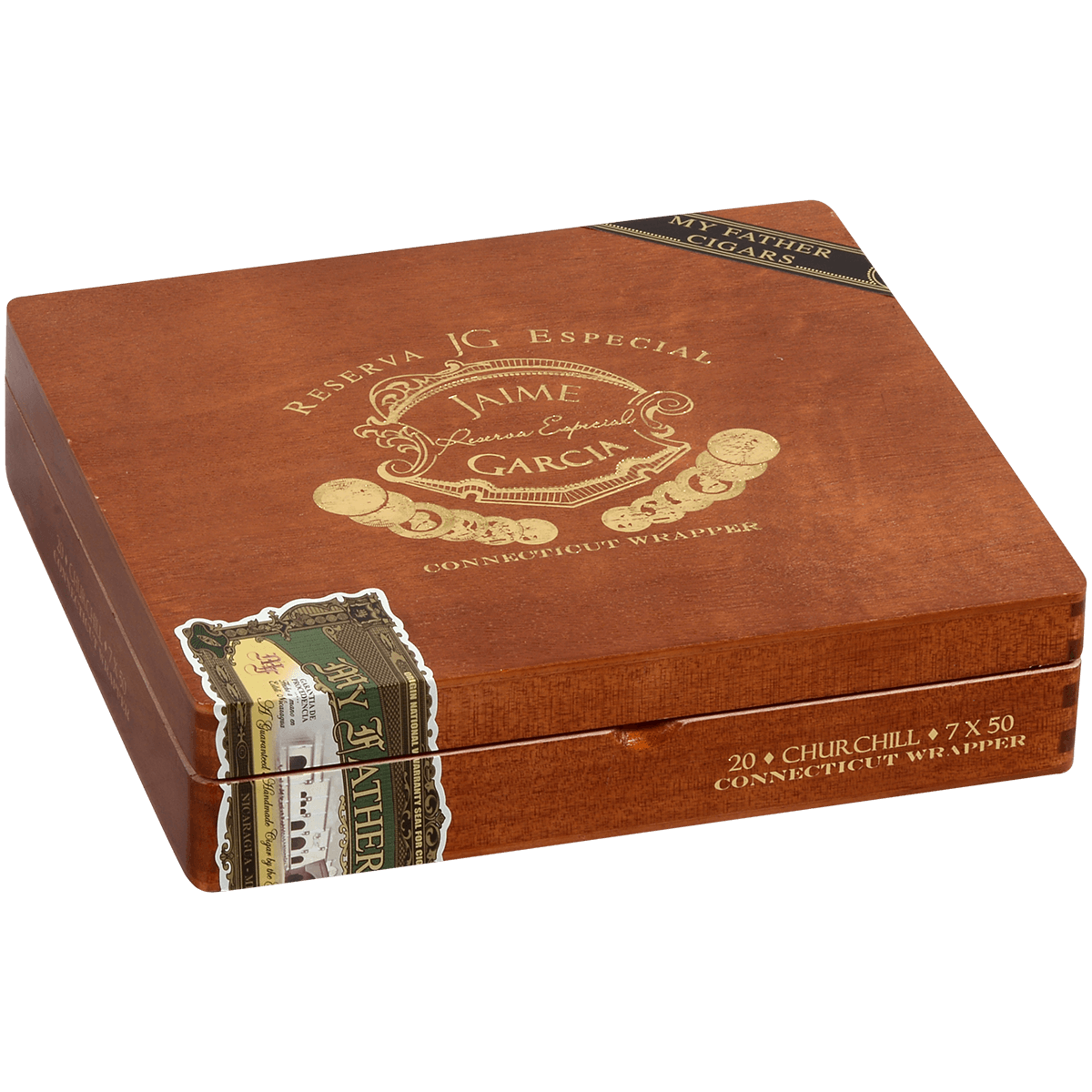 Jaime Garcia Reserva Especial Connecticut Churchill 20 Ct. Box 7.00X50