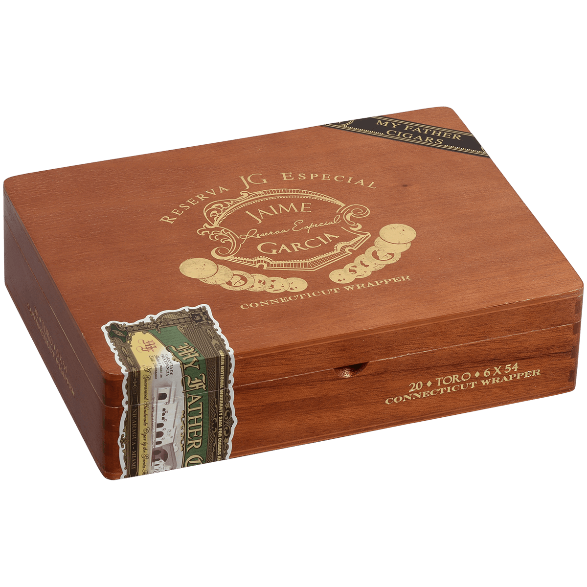 Jaime Garcia Reserva Especial Connecticut Toro 20 Ct. Box 6.00X54