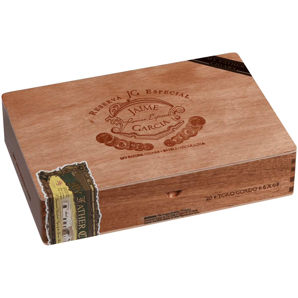 Jaime Garcia Reserva Especial Toro Gordo 20 Ct. Box 6.00X60