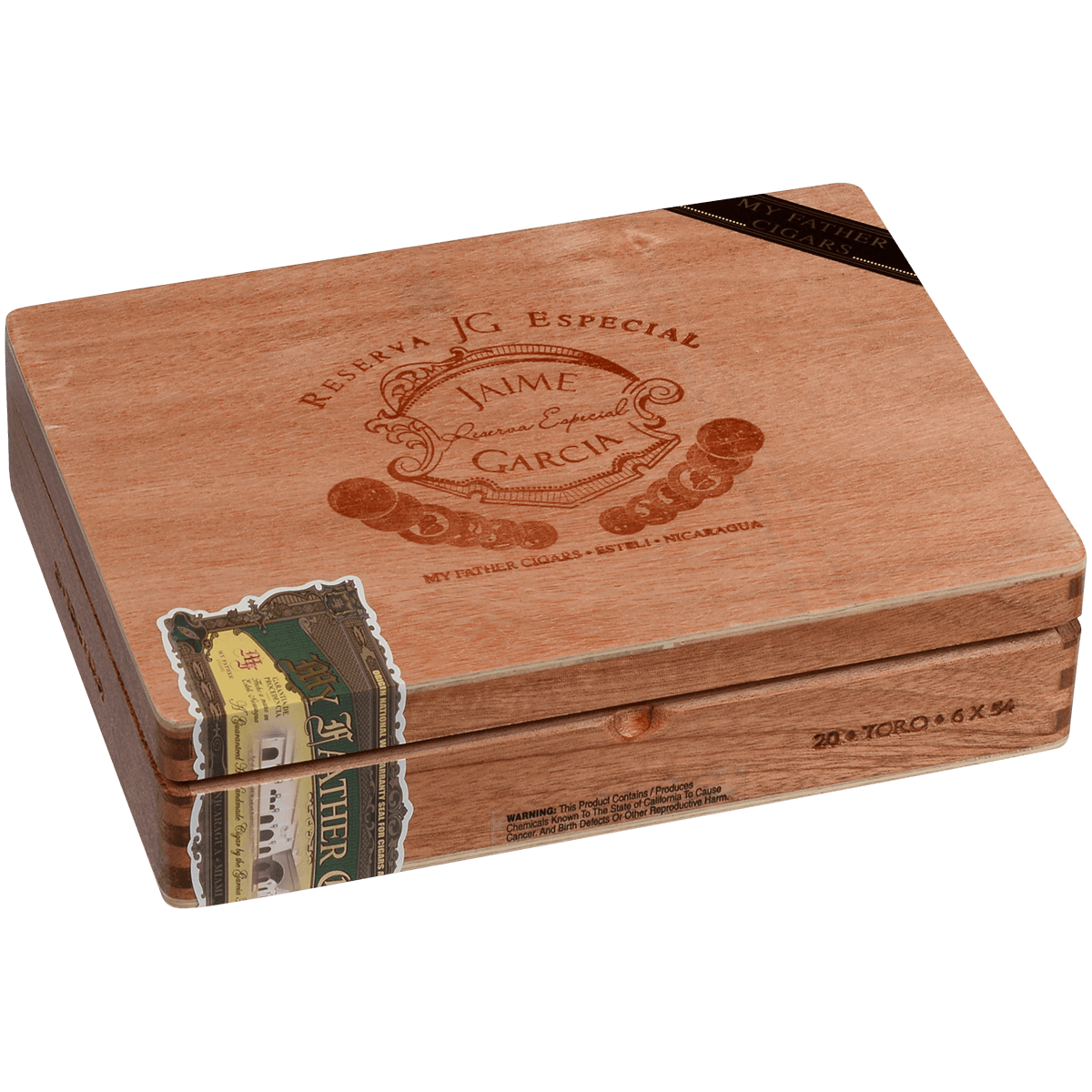 Jaime Garcia Reserva Especial Toro 20 Ct. Box 6.00X54
