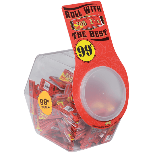Papers Job 1.25 Orange .99 Pre-Priced 77X45Mm 1/100 Ct. Display Jar