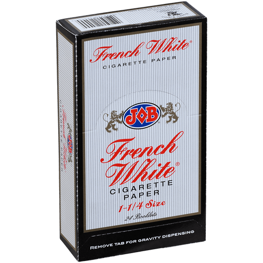 Papers Job 1.25 French White 77X45Mm 24/32 Ct. Box