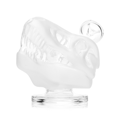 Hemper Jurassic Spark Skull Glass Water Pipe 4.5"