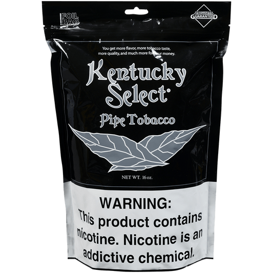 Kentucky Select Pipe Tobacco Silver Ultra Smooth 16 Oz. Bag