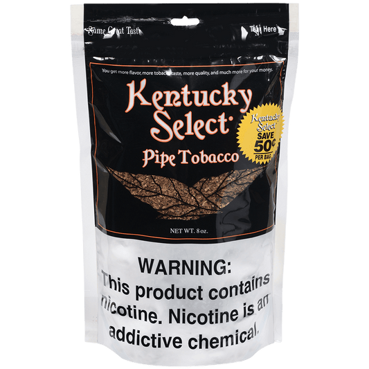 Kentucky Select Pipe Tobacco Black 8 Oz. Bag