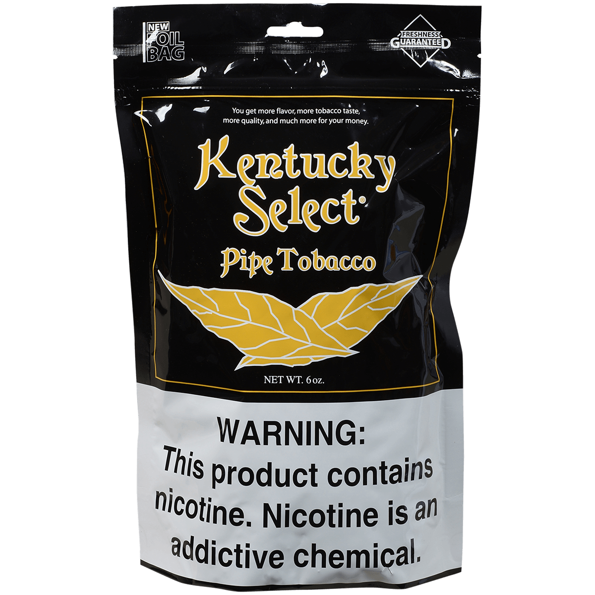 Kentucky Select Pipe Tobacco Gold Smooth 6 Oz. Bag