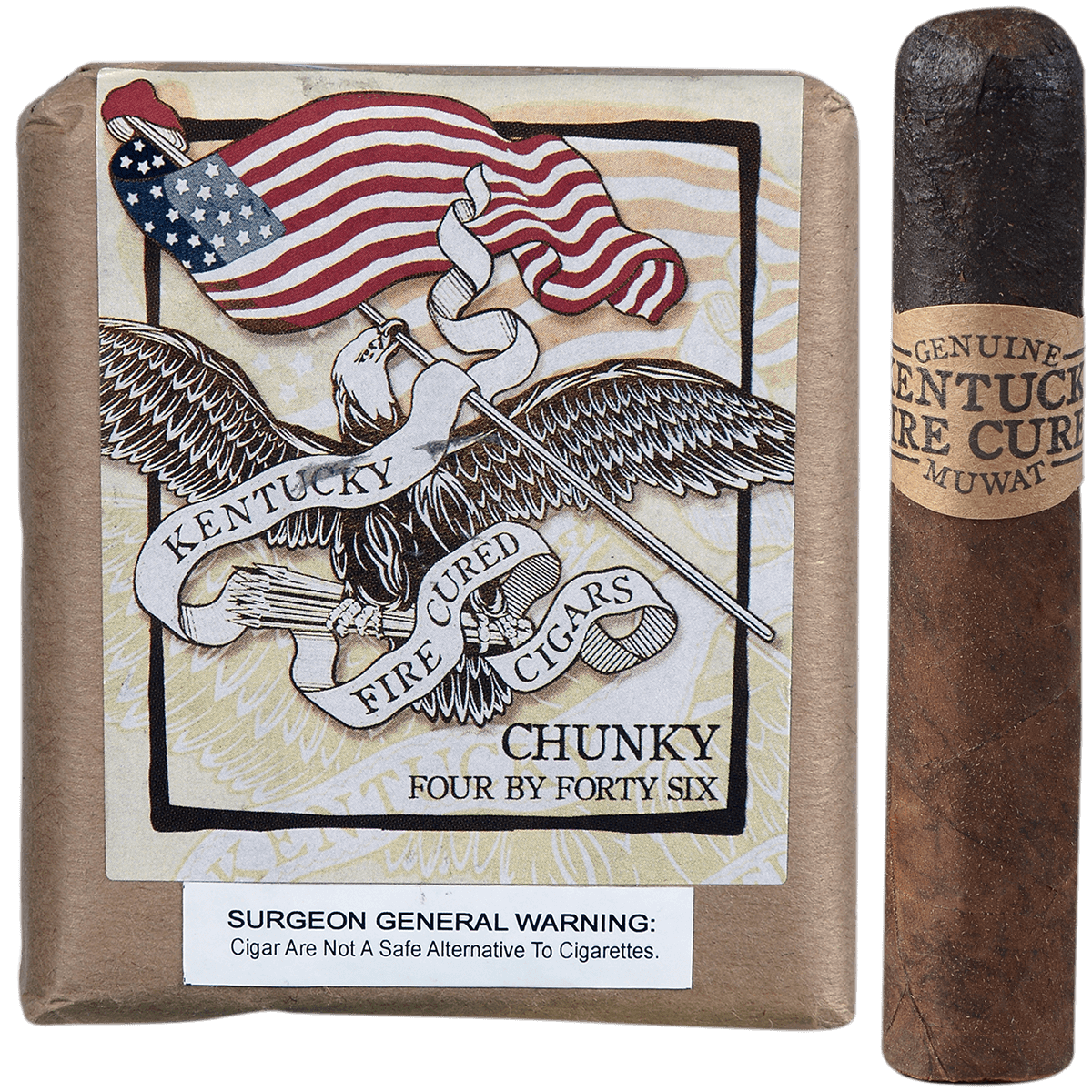 Kentucky Fire Cured Chunky 10 Ct. Bundle 4.00X46