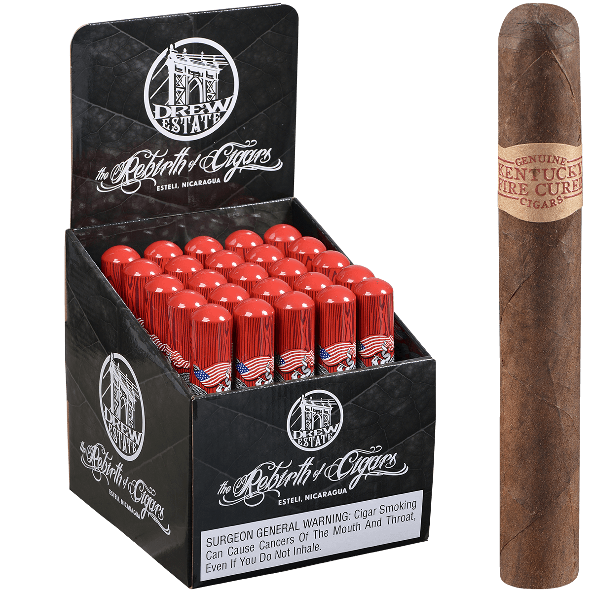 Kentucky Fire Cured Sweets Just A Friend Tubos 25 Ct. Display 6.00X52