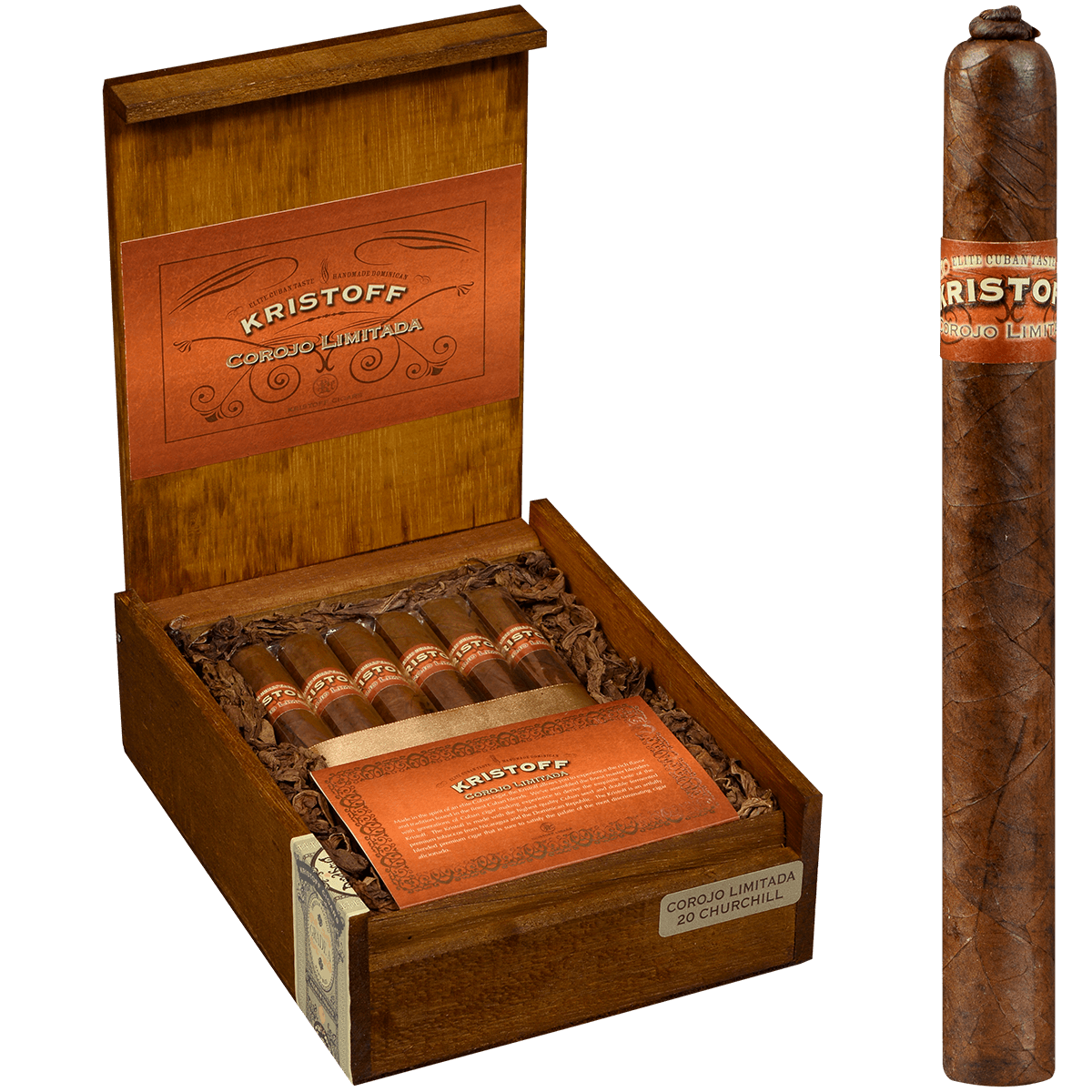 Kristoff Limitada Corojo Churchill 20 Ct. 7.00X 50