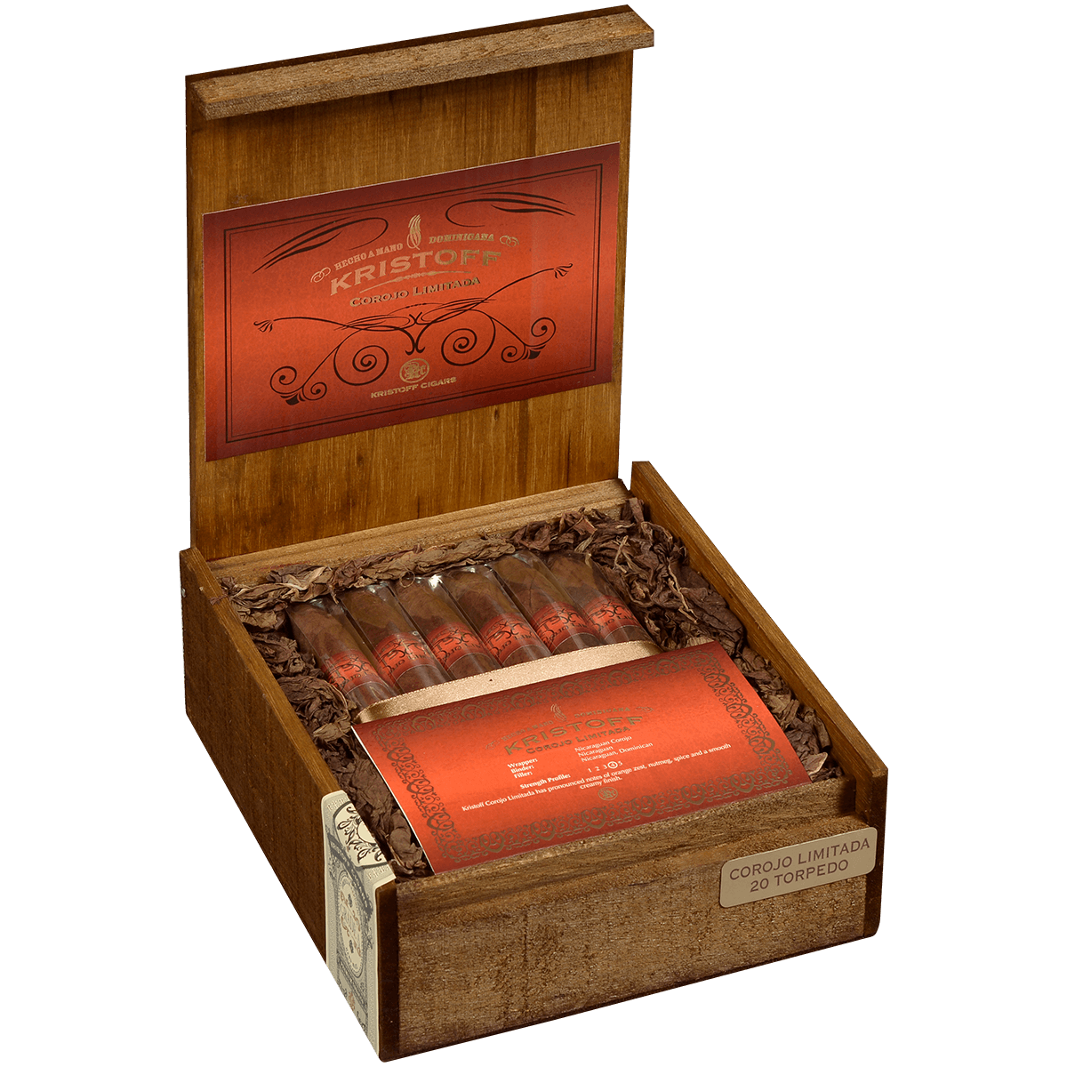Kristoff Limitada Corojo Torpedo 20 Ct. Box 6.5 X 56
