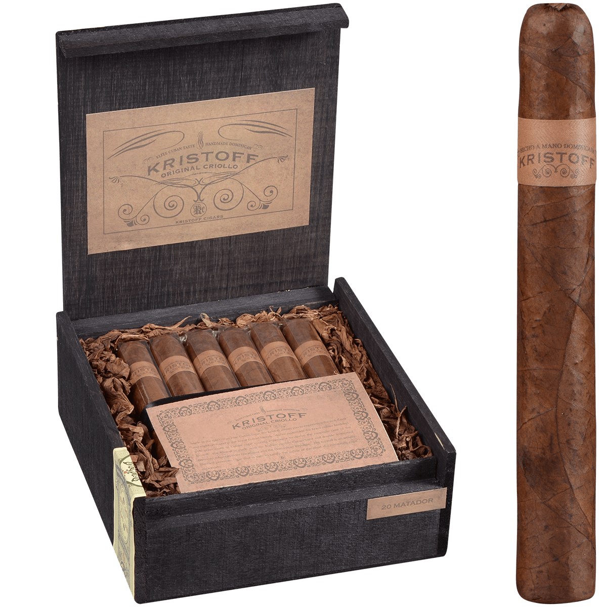 Kristoff Criollo Matador 20 Ct. Box 6.50X56