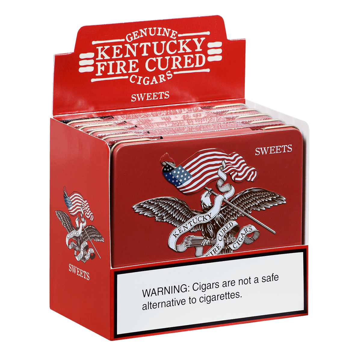 Kentucky Fire Cured Sweets Ponies 5/10 Tins 4.00X32
