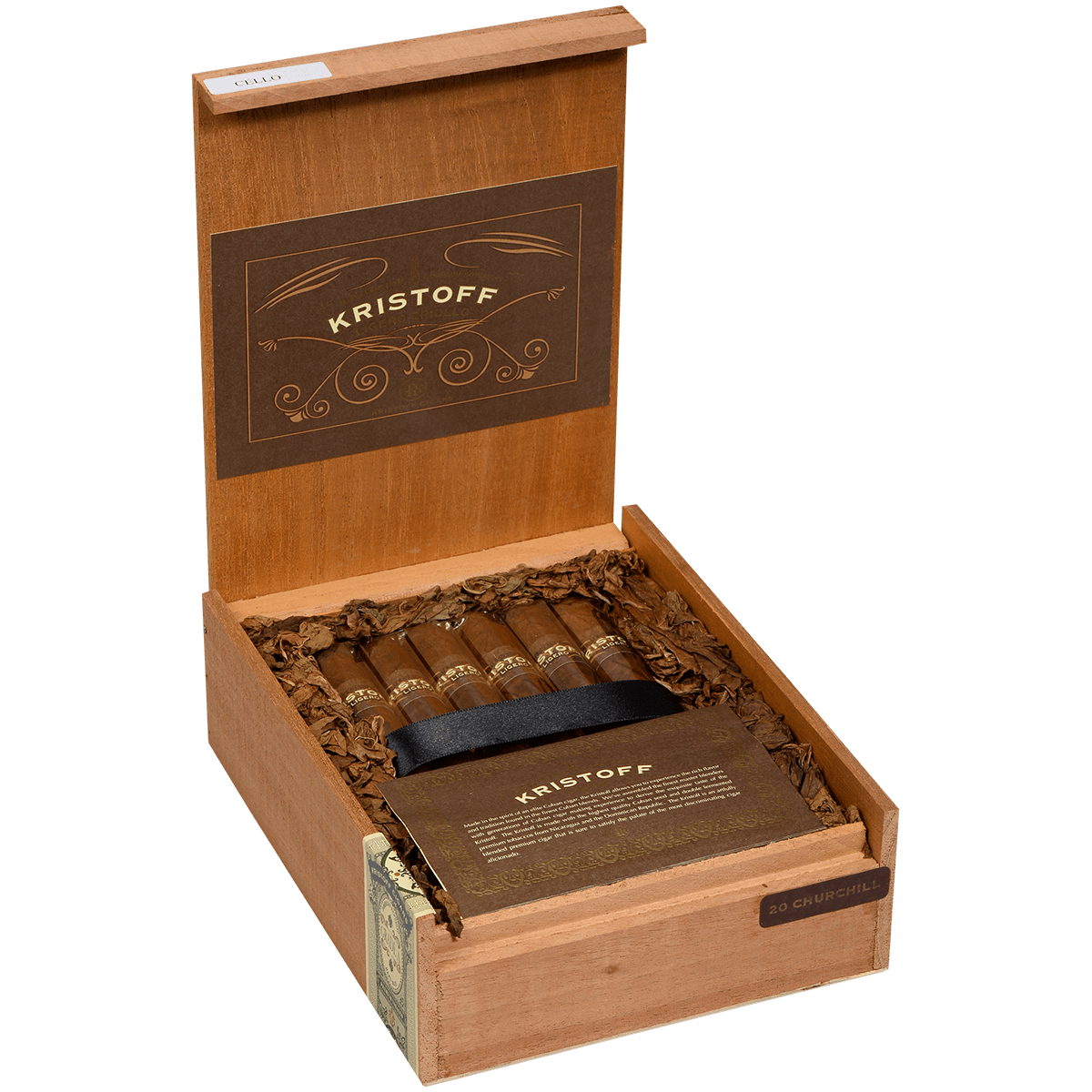 Kristoff Ligero Criollo Churchill 20 Ct. Box 7 X 50