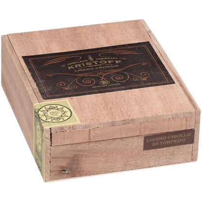 Kristoff Ligero Criollo Torpedo 20 Ct. Box 6.13X52
