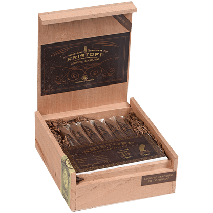 Kristoff Ligero Maduro Torpedo 20 Ct. Box 6.13X52